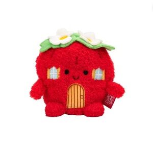 Bum Bumz Strawberry Shortcake House Plush Stuffed Animal Toy NWT HTF
